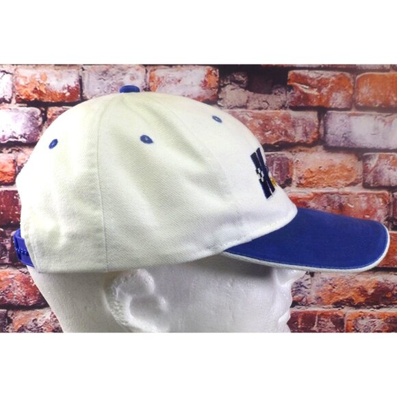 Kentucky Speedway White & Blue Adjustable Baseball Cap With Embroidered Logo - Picture 2 of 6